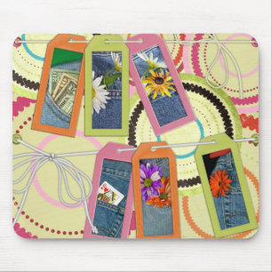 Denim Happiness Mouse Mat