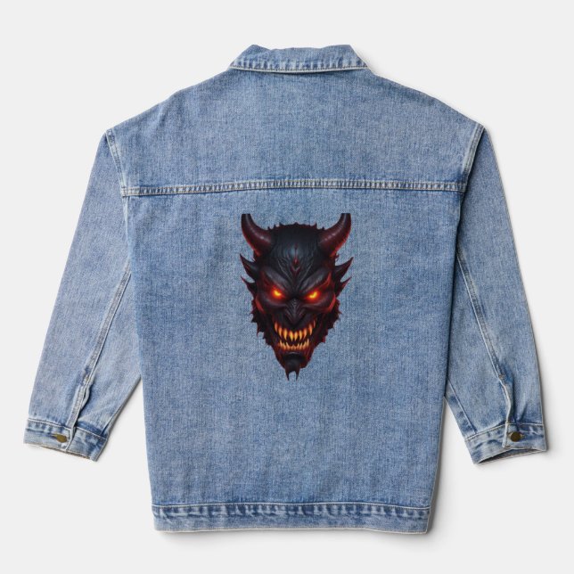 Denim Jacket Daemon (Back)