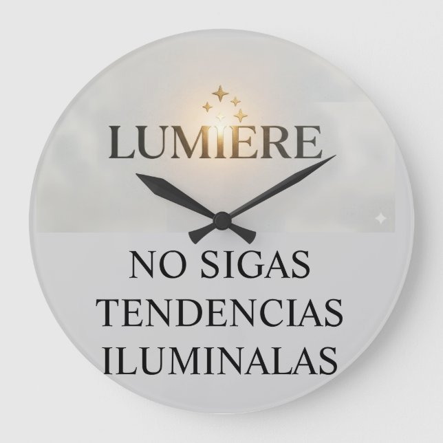 DENIM JACKET LARGE CLOCK (Front)