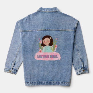 Denim Jacket with little girl design