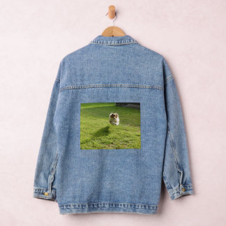 Denim Jacket with Sheltie image