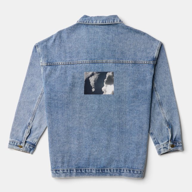 Denim Jacket WOMENS  COOL ECO  DESIGN (Back)
