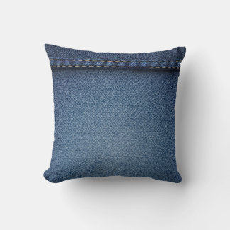 Denim Jeans Texture Cushion