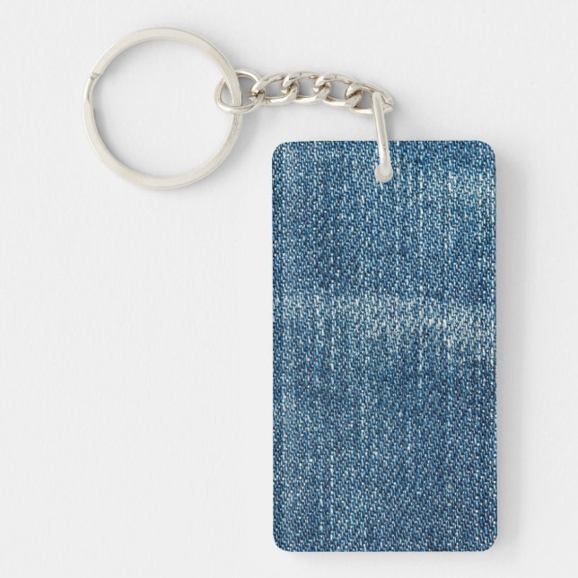 Denim Key Ring (Front)