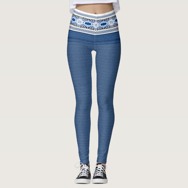 Denim >Leggings .Clothing & Shoes > Women Leggings (Front)