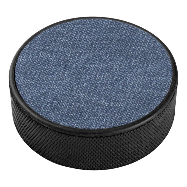Denim Look Hockey Puck (3/4)