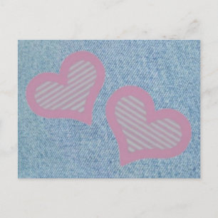 Denim-n-Hearts Postcard