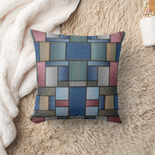 Denim Pattern Cushion