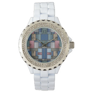 Denim Pattern Watch