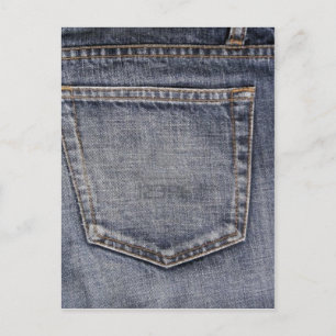 Denim Postcard
