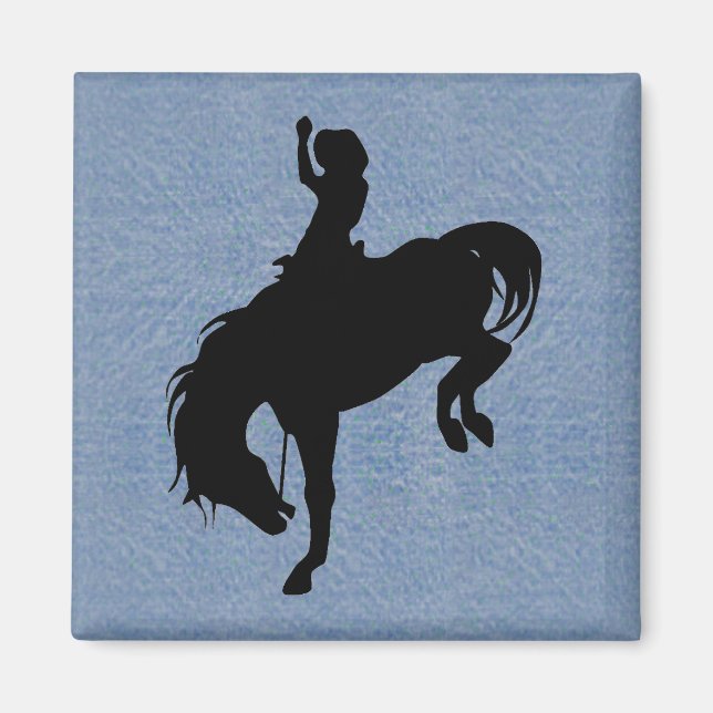 Denim Rodeo Magnets (Front)