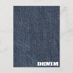 Denim Series 10 Denim Postcard