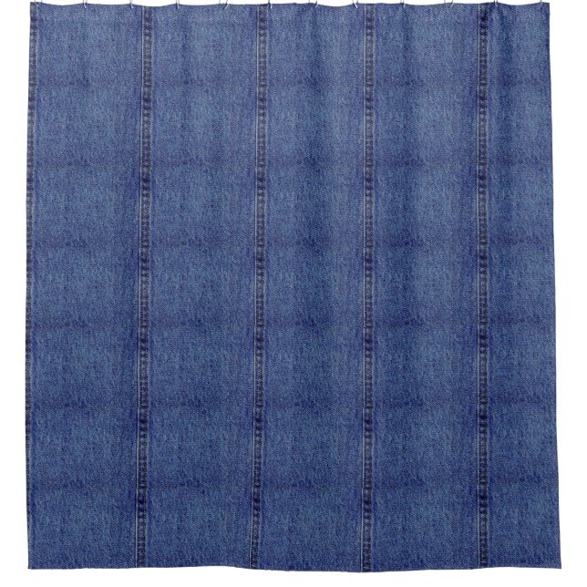Denim Shower Curtain (Front)