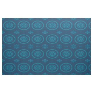 Denim Star Patterned Fabric