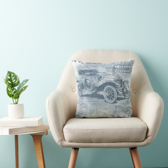 Denim Steampunk Cushion (Chair)