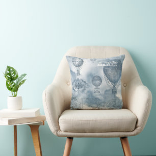 Denim Steampunk Cushion