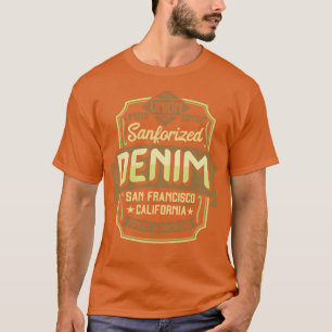 Denim style california casual san francisco finnes T-Shirt