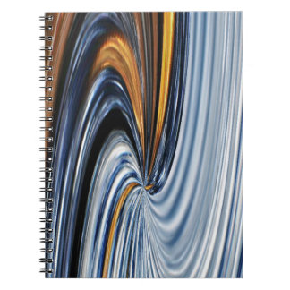 Denim Zipper Graphic Design Notebook
