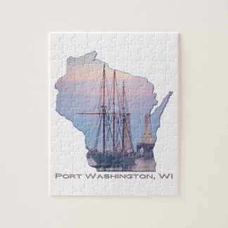 Denis Sullivan Fog Sail Jigsaw Puzzle