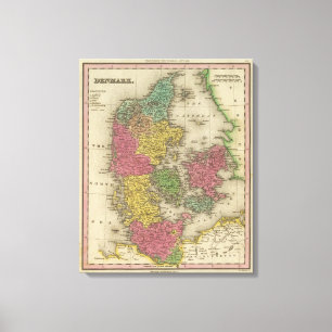 Denmark 10 canvas print