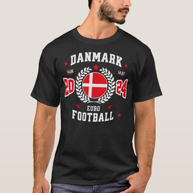Denmark 2024 Supporter T-Shirt (Front)