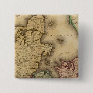 Denmark 2 15 cm square badge