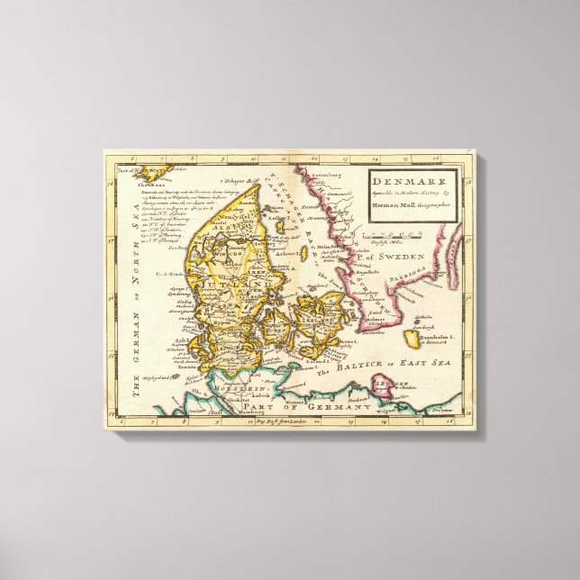 Denmark 2 canvas print (Front)