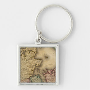 Denmark 2 key ring