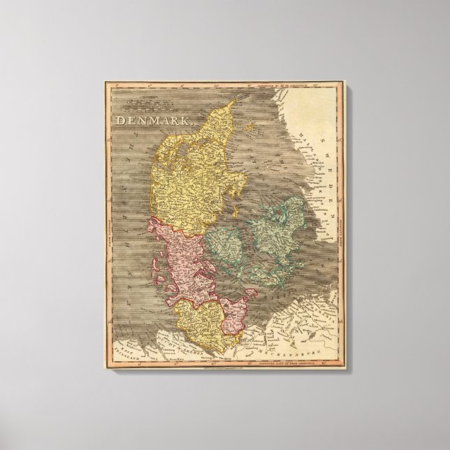 Denmark 4 canvas print (Front)