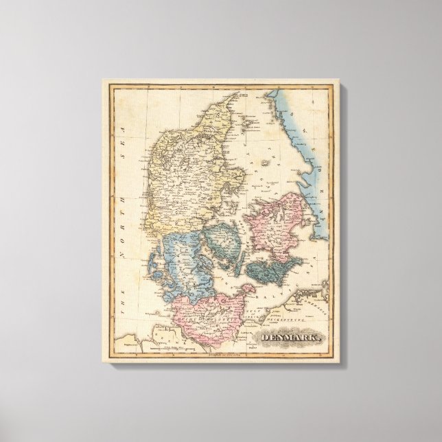 Denmark 5 canvas print (Front)