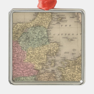 Denmark 5 metal tree decoration