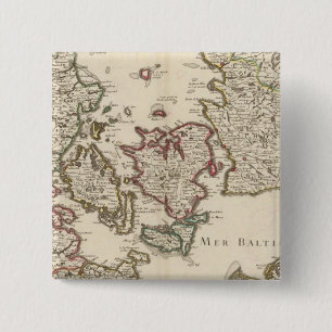 Denmark 7 15 cm square badge