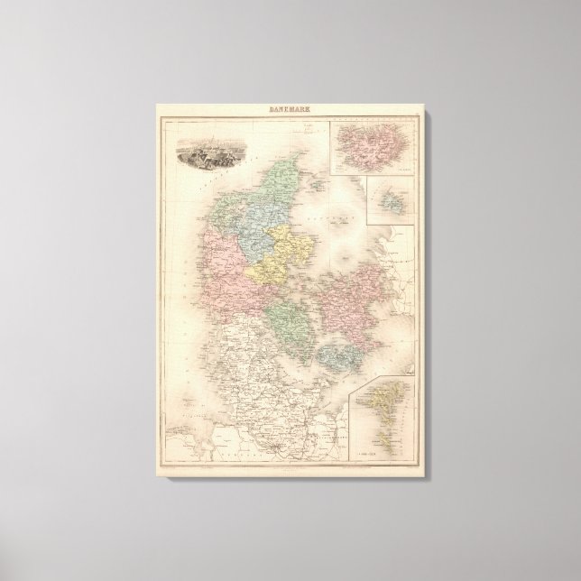 Denmark 7 canvas print (Front)