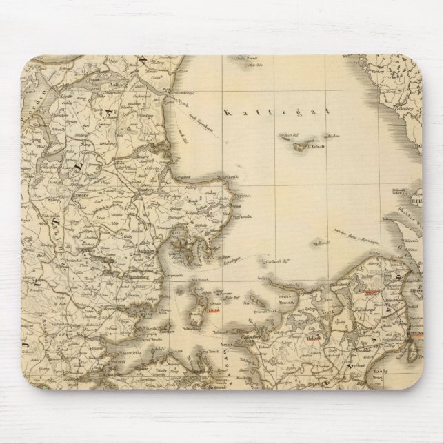 Denmark 7 mouse mat (Front)