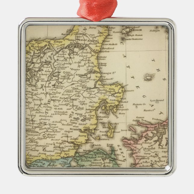 Denmark 8 metal tree decoration (Front)