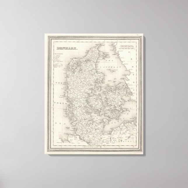 Denmark 9 canvas print (Front)
