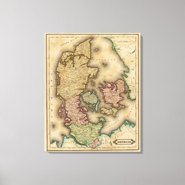 Denmark 9 canvas print (Front)