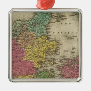 Denmark 9 metal tree decoration