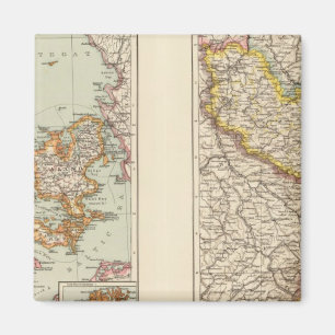 Denmark, Alsace Lorraine, Palatinate Magnet