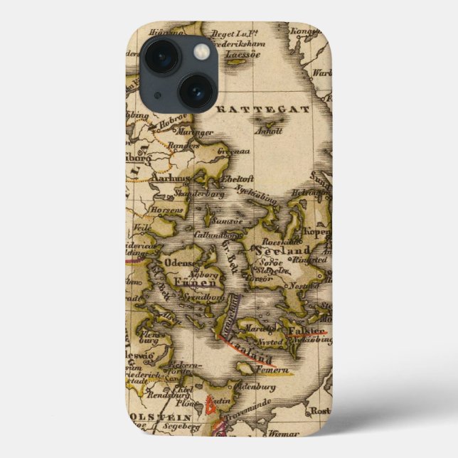 Denmark and Iceland 2 Case-Mate iPhone Case (Back)