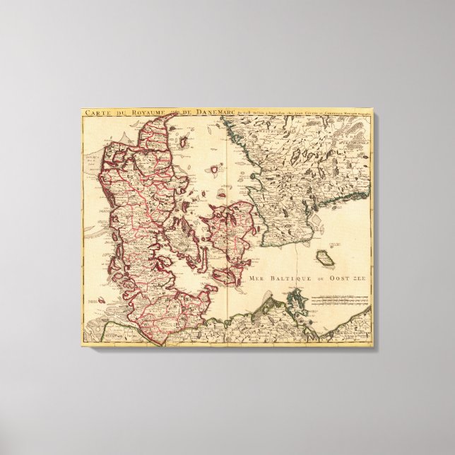 Denmark and Sweden Canvas Print (Front)