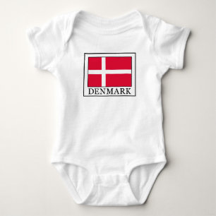 Denmark Baby Bodysuit