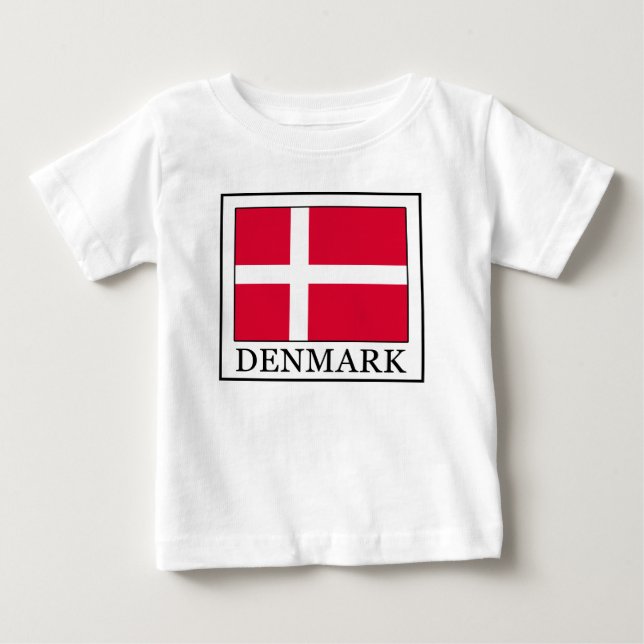 Denmark Baby T-Shirt (Front)