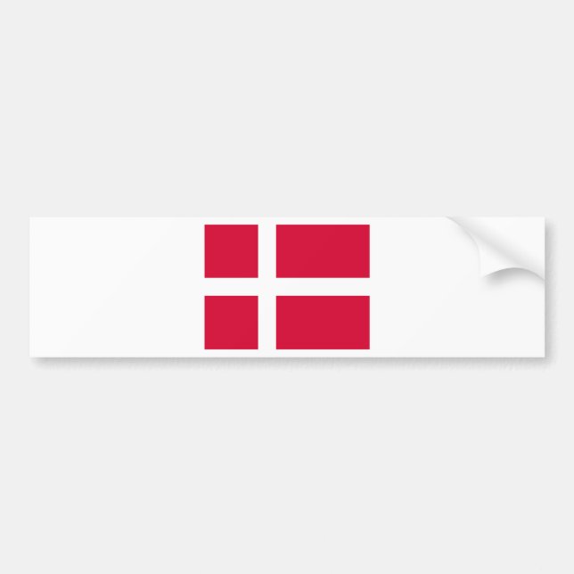 Denmark Bumper Sticker (Front)
