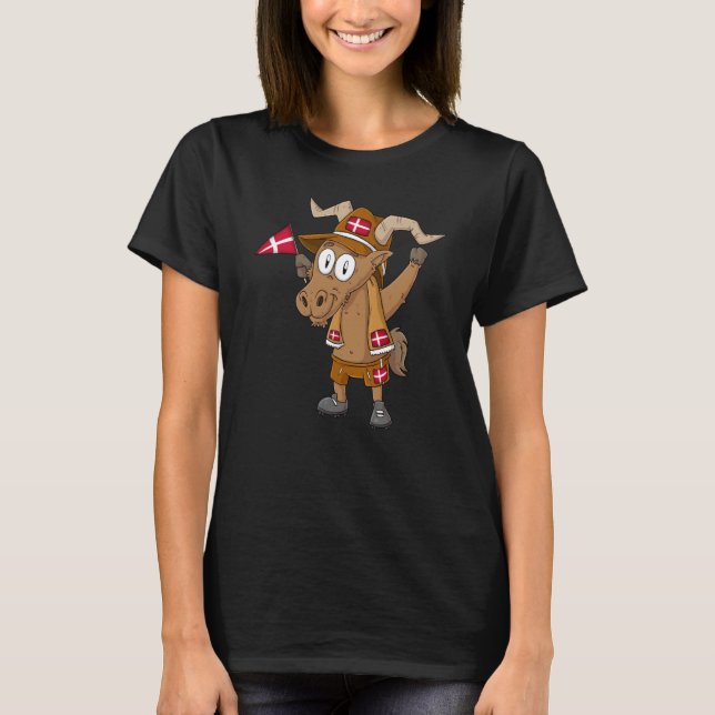 Denmark Capricorn Fan T-Shirt (Front)