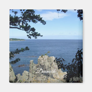 Denmark: Coast of Denmark Magnet