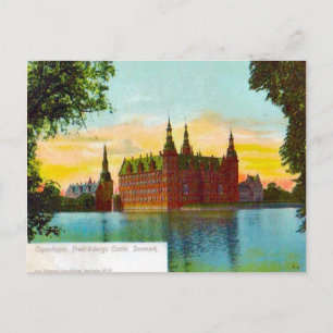 Denmark, Copenhagen Friedfricsberg Castle 1912 Postcard