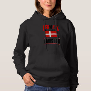 Denmark Danish Denmark Flag Denmark Is Calling Hoodie