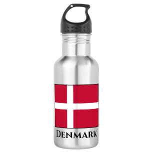 Denmark (Danish) Flag 532 Ml Water Bottle