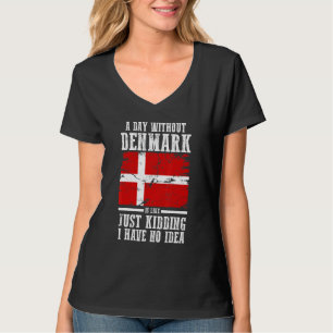 Denmark Danish Flag T-Shirt